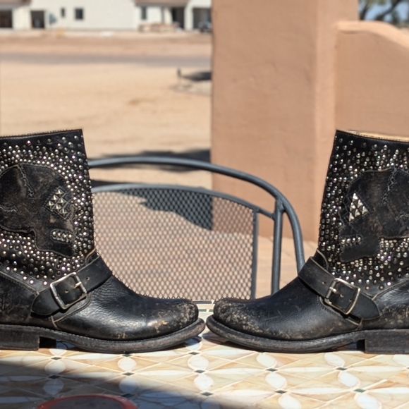 FRYE JENNA SKULL BOOTS - Picture 3 of 8